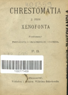 Chrestomatia z pism Xenofonta