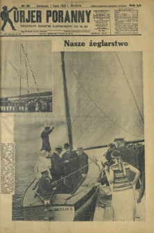 Kurjer Poranny : niedzielny dodatek ilustrowany do R.52, No 181 (1 lipca 1928)