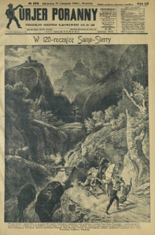 Kurjer Poranny : niedzielny dodatek ilustrowany do R.52, No 328 (25 listopada 1928)