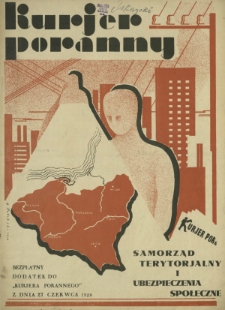 Samorząd Terytorialny i Ubezpieczenia Społeczne : dodatek do "Kurjera Porannego" z dn 27 czerwca 1929
