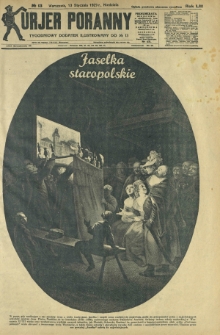 Kurjer Poranny : tygodniowy dodatek ilustrowany do R. 53, No 13 (13 stycznia 1929)
