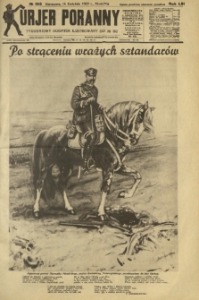 Kurjer Poranny : tygodniowy dodatek ilustrowany do R. 53, No 102 (14 kwietnia 1929)