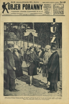 Kurjer Poranny : tygodniowy dodatek ilustrowany do R. 53, No 116 (28 kwietnia 1929)