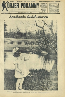 Kurjer Poranny : tygodniowy dodatek ilustrowany do R. 53, No 130 (12 maja 1929)