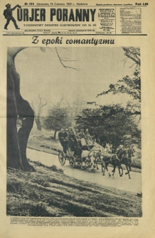 Kurjer Poranny : tygodniowy dodatek ilustrowany do R. 53, No 165 (16 czerwca 1929)