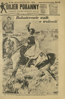 Kurjer Poranny : tygodniowy dodatek ilustrowany do R. 53, No 178 (29 czerwca 1929)