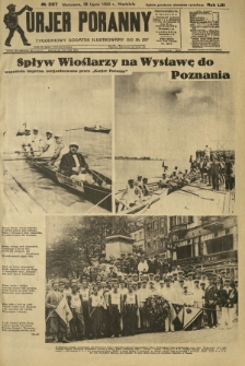 Kurjer Poranny : tygodniowy dodatek ilustrowany do R. 53, No 207 (28 lipca 1929)