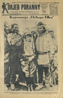 Kurjer Poranny : tygodniowy dodatek ilustrowany do R. 54, No 26 (26 stycznia 1930)