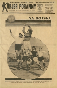 Kurjer Poranny : tygodniowy dodatek ilustrowany do R. 54, No 255 (14 września 1930)