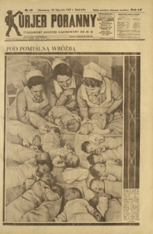 Kurjer Poranny : tygodniowy dodatek ilustrowany do R. 55, No 18 (18 stycznia 1931)
