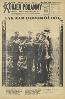 Kurjer Poranny : tygodniowy dodatek ilustrowany do R. 55, No 121 (3 maja 1931)