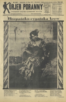 Kurjer Poranny : tygodniowy dodatek ilustrowany do R. 55, No 142 (24 maja 1931)