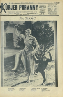 Kurjer Poranny : tygodniowy dodatek ilustrowany do R. 56, No 148 (29 maja 1932)