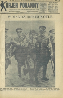 Kurjer Poranny : tygodniowy dodatek ilustrowany do R. 56, No 169 (19 czerwca 1932)