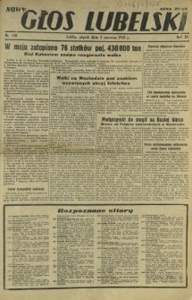 Nowy Głos Lubelski. R. 4, nr 128 (4 czerwca 1943)