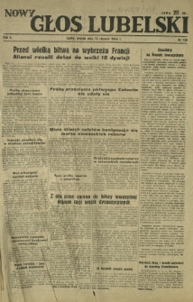 Nowy Głos Lubelski. R. 5, nr 138 (13 czerwca 1944)