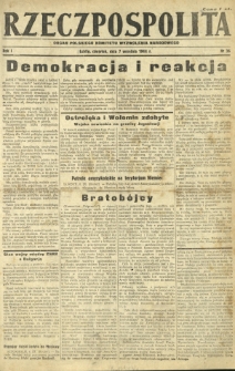 Rzeczpospolita : organ Polskiego Komitetu Wyzwolenia Narodowego. R. 1, nr 36 (7 września 1944)