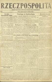 Rzeczpospolita : organ Polskiego Komitetu Wyzwolenia Narodowego. R. 1, nr 52 (24 września 1944)