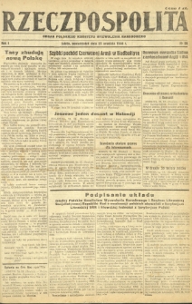 Rzeczpospolita : organ Polskiego Komitetu Wyzwolenia Narodowego. R. 1, nr 53 (25 września 1944)