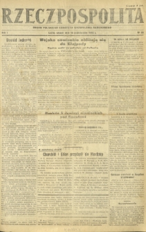 Rzeczpospolita : organ Polskiego Komitetu Wyzwolenia Narodowego. R. 1, nr 68 (10 października 1944)