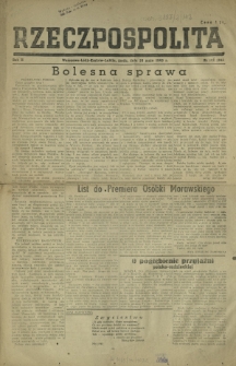 Rzeczpospolita. R. 2, nr 142=282 (30 maja 1945)