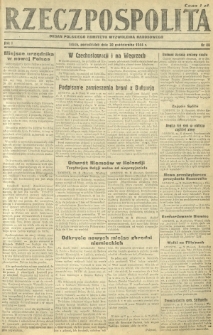 Rzeczpospolita : organ Polskiego Komitetu Wyzwolenia Narodowego. R. 1, nr 88 (30 października 1944)