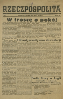 Rzeczpospolita. R. 2, nr 200=340 (27 lipca 1945)