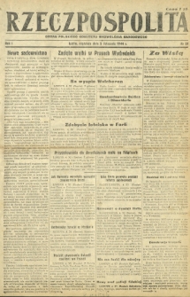 Rzeczpospolita : organ Polskiego Komitetu Wyzwolenia Narodowego. R. 1, nr 94 (5 listopada 1944)