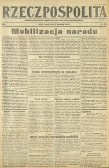 Rzeczpospolita : organ Polskiego Komitetu Wyzwolenia Narodowego. R. 1, nr 108 (21 listopada 1944)
