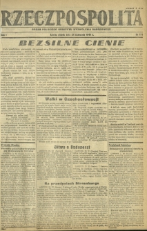 Rzeczpospolita : organ Polskiego Komitetu Wyzwolenia Narodowego. R. 1, nr 111 (24 listopada 1944)
