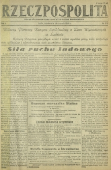 Rzeczpospolita : organ Polskiego Komitetu Wyzwolenia Narodowego. R. 1, nr 112 (25 listopada 1944)