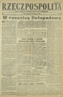 Rzeczpospolita : organ Polskiego Komitetu Wyzwolenia Narodowego. R. 1, nr 116 (29 listopada 1944)