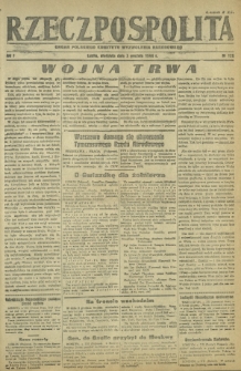 Rzeczpospolita : organ Polskiego Komitetu Wyzwolenia Narodowego. R. 1, nr 120 (3 grudnia 1944)