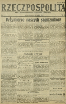 Rzeczpospolita : organ Polskiego Komitetu Wyzwolenia Narodowego. R. 1, nr 128 (12 grudnia 1944)