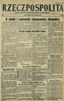 Rzeczpospolita : organ Polskiego Komitetu Wyzwolenia Narodowego. R. 1, nr 138 (22 grudnia 1944)
