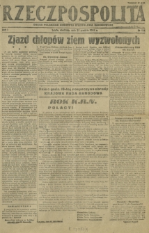 Rzeczpospolita : organ Polskiego Komitetu Wyzwolenia Narodowego. R. 1, nr 144 (31 grudnia 1944)