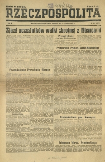 Rzeczpospolita. R. 2, nr 237=377 (2 września 1945)