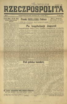 Rzeczpospolita. R. 2, nr 238=378 (3 września 1945)