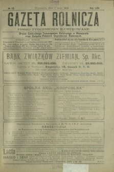 Gazeta Rolnicza : pismo tygodniowe ilustrowane. R. 62, nr 18 (5 maja 1922)
