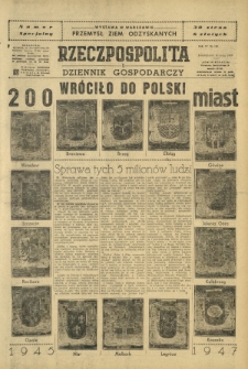 Rzeczpospolita i Dziennik Gospodarczy. R. 4, nr 128 (12 maja 1947)