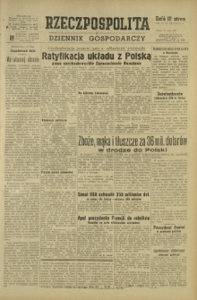 Rzeczpospolita i Dziennik Gospodarczy. R. 4, nr 132 (16 maja 1947)