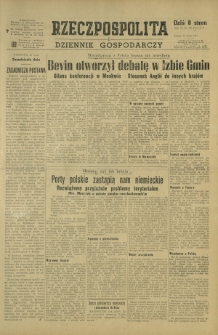 Rzeczpospolita i Dziennik Gospodarczy. R. 4, nr 133 (17 maja 1947)