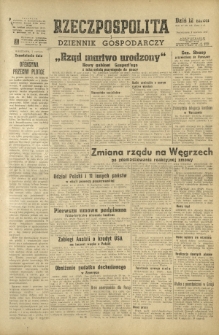 Rzeczpospolita i Dziennik Gospodarczy. R. 4, nr 148 (2 czerwca 1947)