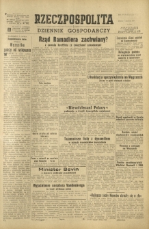 Rzeczpospolita i Dziennik Gospodarczy. R. 4, nr 153 (7 czerwca 1947)