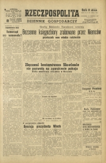 Rzeczpospolita i Dziennik Gospodarczy. R. 4, nr 165 (19 czerwca 1947)