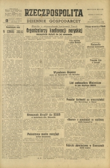 Rzeczpospolita i Dziennik Gospodarczy. R. 4, nr 184 (8 lipca 1947)