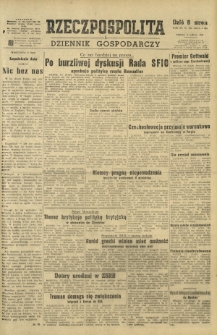 Rzeczpospolita i Dziennik Gospodarczy. R. 4, nr 185 (9 lipca 1947)
