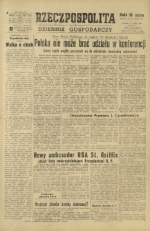 Rzeczpospolita i Dziennik Gospodarczy. R. 4, nr 187 (11 lipca 1947)