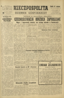 Rzeczpospolita i Dziennik Gospodarczy. R. 4, nr 188 (12 lipca 1947)