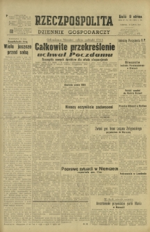 Rzeczpospolita i Dziennik Gospodarczy. R. 4, nr 195 (19 lipca 1947)